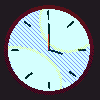 Time is a tool you can put on the wall, or wear it on your wrist... (The clock ticks.)